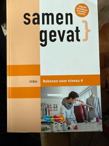 Samen Gevat! Rekenen mbo niveau 4 - Nieuw ongebruikt beschikbaar voor biedingen