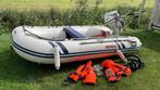 Suzemar rubber boot compleet met motor en extra's, Watersport en Boten, Minder dan 70 pk, Overige merken, Benzine, Gebruikt