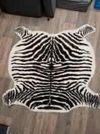 Zebra Vloerkleed - Grappig & Modern, Ophalen, Gebruikt, 100 tot 150 cm, Wit