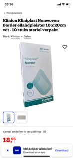 Pleister knie prothese 10 x 25, Ophalen of Verzenden, Nieuw