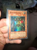 Yu-Gi-Oh! Man-Eater Bug - LOB Super Rare, Ophalen of Verzenden, Zo goed als nieuw, Losse kaart, Foil