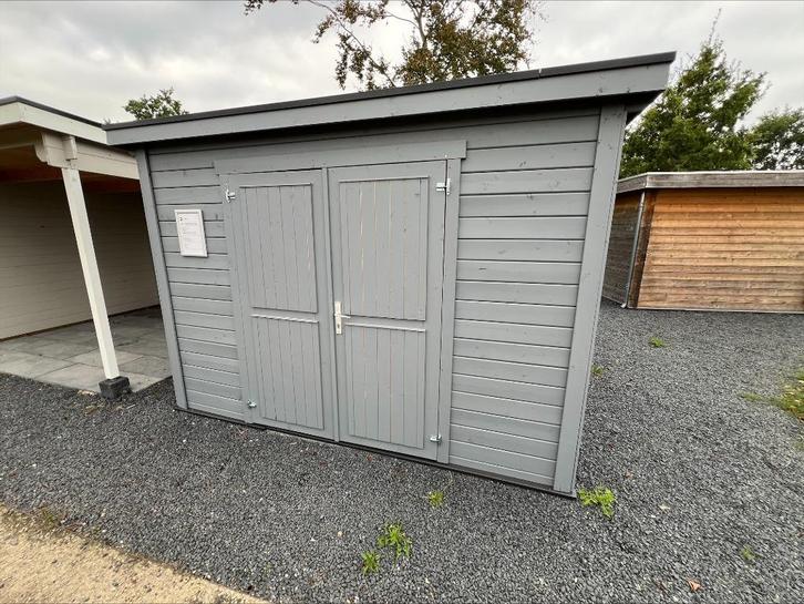 OLP Tuinhuis Lotta 300cm x 250cm, Tuin en Terras, Tuinhuizen, Zo goed als nieuw, Schuur, Hout, 250 tot 500 cm, 200 tot 400 cm