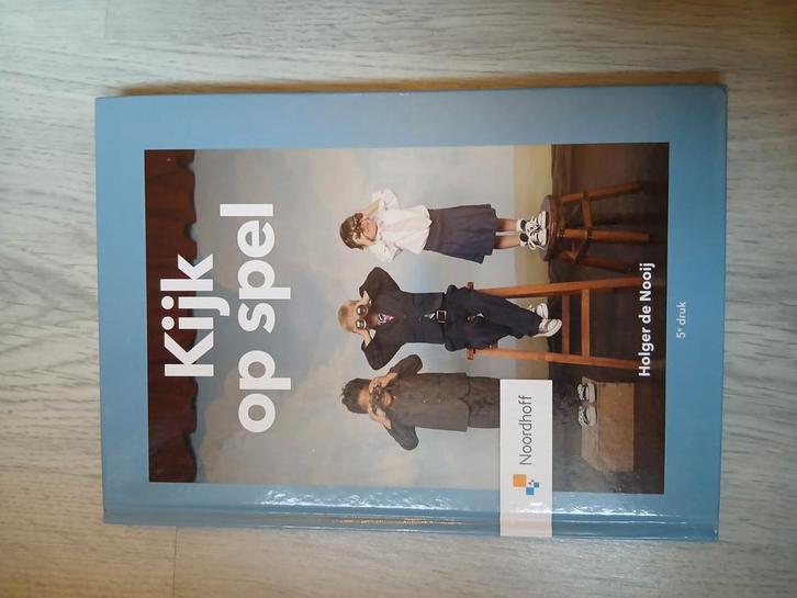 Holger de Nooij - Kijk op spel, Boeken, Studieboeken en Cursussen, Zo goed als nieuw, HBO, Alpha, Ophalen of Verzenden