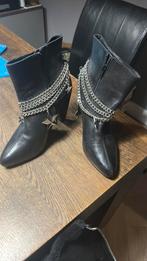 Nikkie maat 39, Kleding | Dames, Schoenen, Zwart, Lage of Enkellaarzen, Ophalen of Verzenden, Zo goed als nieuw