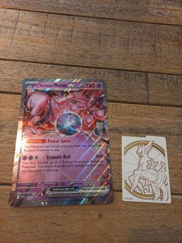 Mewtwo ex jumbo kaart. beschikbaar voor biedingen