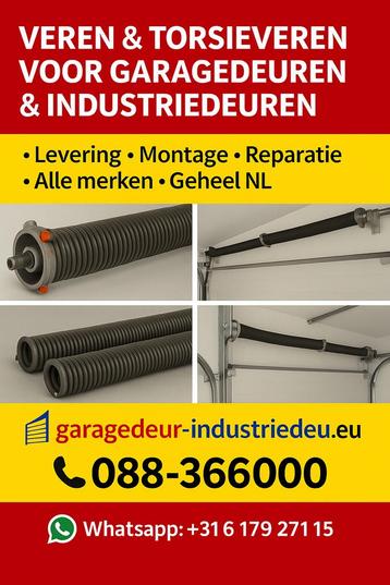 Veer, veren, torsieveer voor alle merk garagedeuren deur NlL beschikbaar voor biedingen