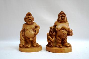 Naturisten stel - ivorinne / kunsthars  beschikbaar voor biedingen