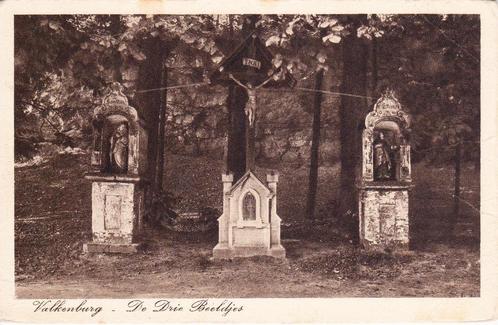 04638 - Valkenburg - de Drie Beeldjes - gel. 1922, Verzamelen, Ansichtkaarten | Nederland, Gelopen, Limburg, 1920 tot 1940, Verzenden