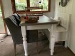 Brocante klepbankje, Ophalen