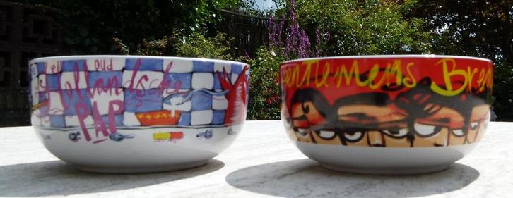 Brinta Kom Selwyn Senatori Kommen Blauw en Rood, Huis en Inrichting, Keuken | Servies, Nieuw, Bord(en), Wedgwood, Aardewerk, Ophalen of Verzenden