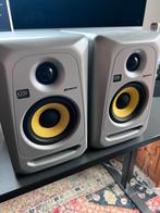 KRK Rokit 4 Zilver - Studio Monitors (Zo Goed Als Nieuw), Audio, Tv en Foto, Luidsprekers, Zo goed als nieuw, Minder dan 60 watt