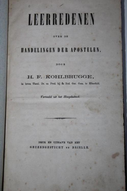 Kohlbrugge - Leerredenen over de Handelingen der Apostelen, Boeken, Godsdienst en Theologie, Gelezen, Christendom | Protestants