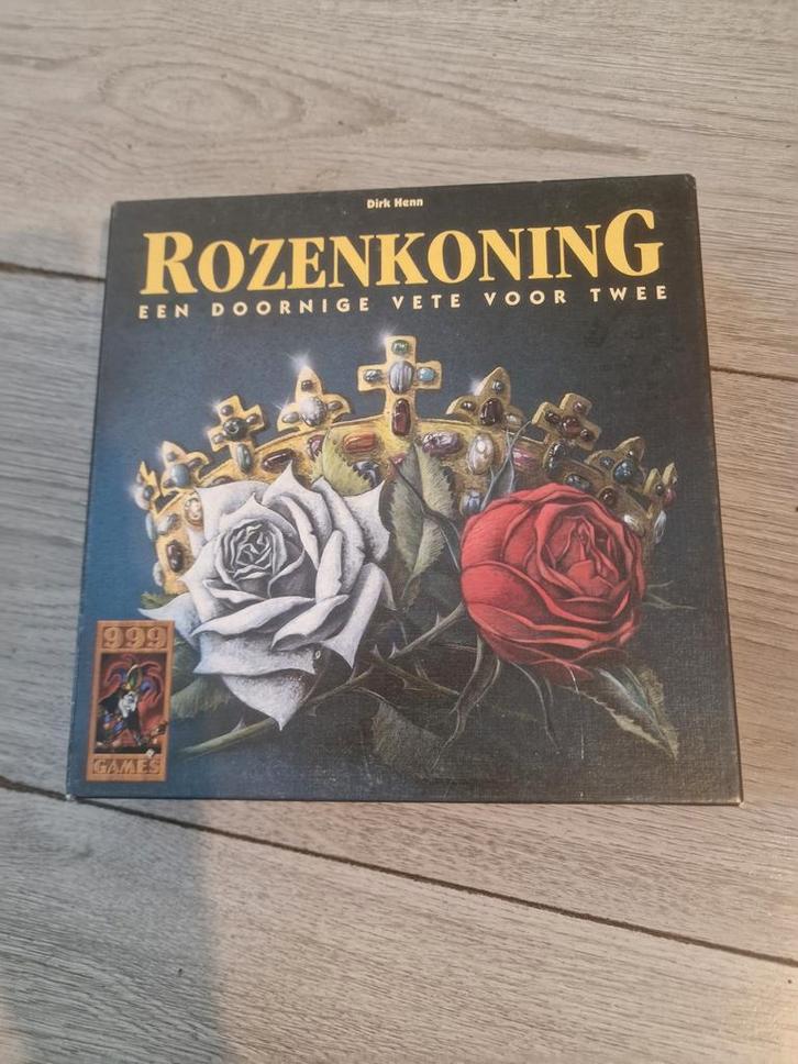 Rozenkoning - Strategisch Bordspel voor Twee, Hobby en Vrije tijd, Gezelschapsspellen | Bordspellen, Zo goed als nieuw, Een of twee spelers