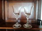 Twee Kristallen Borrelglaasjes, Antiek en Kunst, Antiek | Glas en Kristal, Ophalen of Verzenden