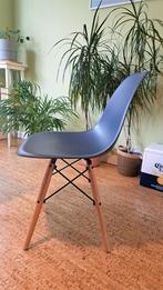 Blauwe eetkamerstoelen 4 stuks, Gebruikt, Blauw, Vier, Ophalen