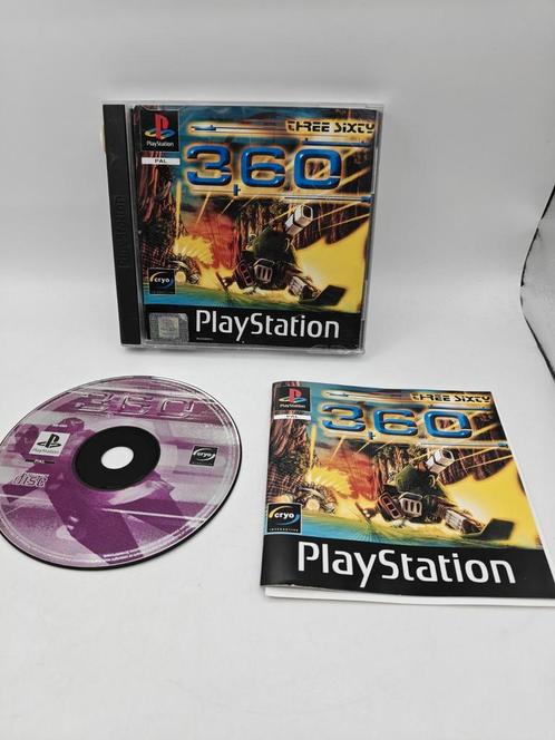 Three Sixty 360 PS1, Spelcomputers en Games, Games | Sony PlayStation 1, Zo goed als nieuw, Racen en Vliegen, 1 speler, Vanaf 3 jaar