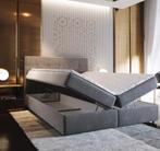 Boxsprimg met opbergruimte 160x200, zwart, Huis en Inrichting, Slaapkamer | Boxsprings, Ophalen, Zwart, Tweepersoons, Zo goed als nieuw