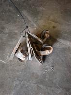 Set van 4 gebruikte wielen, Doe-het-zelf en Verbouw, Zwenkwielen, Ophalen of Verzenden