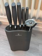 Messenblok, Huis en Inrichting, Keuken | Bestek, Ophalen, Rvs of Chroom