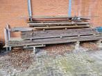 Partijtje schaafdelen Douglas, Doe-het-zelf en Verbouw, Hout en Planken, Minder dan 25 mm, Ophalen of Verzenden, Zo goed als nieuw