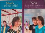 Boeken: Noa’s tweestrijd en Noa kan niet anders, Ophalen of Verzenden, Zo goed als nieuw, Hanny van de Steeg-Stolk, Fictie