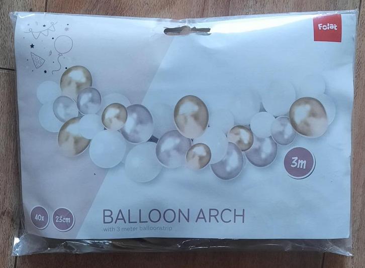 Ballon boog / Ballon guirlande / Balloon Arch   ( Feest ), Hobby en Vrije tijd, Feestartikelen, Nieuw, Versiering, Overige, Ophalen of Verzenden
