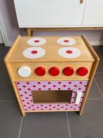 Houten keukentje - speelkeuken - houten gasfornuis kinderen, Ophalen, Gebruikt, Hout, Speelkeuken