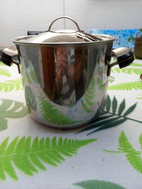 Kookpan van Lagostina., Huis en Inrichting, Keuken | Potten en Pannen, Gebruikt, Kookpan of Snelkookpan, Rvs, Ophalen of Verzenden