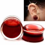 Blood Earplug- Tonnetje Met Bloed Voor In De Oren- Nieuw, Sieraden, Tassen en Uiterlijk, Piercings, Nieuw, Overige materialen