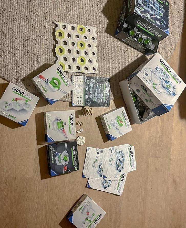 Heel veel Gravitrax! Starterset + vertical + veel meer, Kinderen en Baby's, Speelgoed | Educatief en Creatief, Zo goed als nieuw