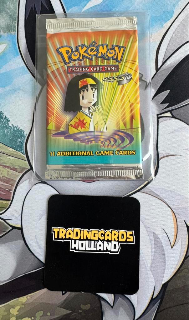 Pokemon Gym Heroes GUARANTEED HEAVY Booster Pack Erika, Hobby en Vrije tijd, Verzamelkaartspellen | Pokémon, Zo goed als nieuw