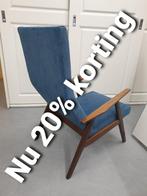 OPRUIMING Easychair van Teeffelen style, Blauw, Zo goed als nieuw, Stof, Eén
