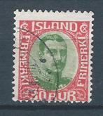 B281 – Scandinavië  - Ijsland – MiNr 93 (gestempeld), Verzenden, IJsland, Gestempeld