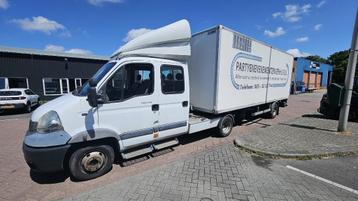 BE-Combi Renault Mascott 150-35 T 2009 met trailer en klep beschikbaar voor biedingen