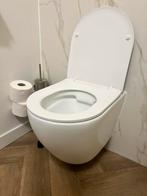 2 x Blue Label zwevend toilet compleet met bril mat wit, Ophalen, Zo goed als nieuw, Toilet