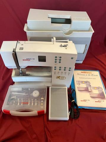 Vrije arm Bernina 130 Activa in complete nieuwstaat beschikbaar voor biedingen