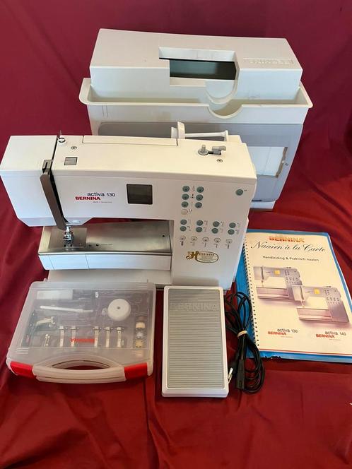 Vrije arm Bernina 130 Activa in complete nieuwstaat, Hobby en Vrije tijd, Naaimachines en Toebehoren, Zo goed als nieuw, Bernina
