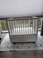 Bopita box wit/hout + matras, Ophalen, Zo goed als nieuw, Lade