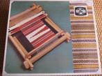 Weefgetouw hout, 40x45 cm, inclusief twee inspiratieboekjes, Zo goed als nieuw, Weven, weefgetouw, Ophalen