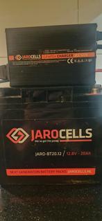 Jarocell Accu 20AH - Licht Gebruikt - Met/Zonder Lader, Ophalen of Verzenden, Gebruikt