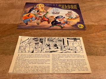 UNIEK! Gulden Gaper Plakboek + ALLE 51 losse strips '61 beschikbaar voor biedingen