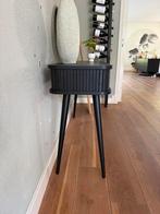Zuiver Barbier Sidetable - Zwart, Ophalen, Zo goed als nieuw, 25 tot 50 cm