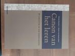 Canon van het leren - Manon Ruijters - EAN 9789013102840, Boeken, Ophalen of Verzenden, Nieuw, Ruijters, Manon