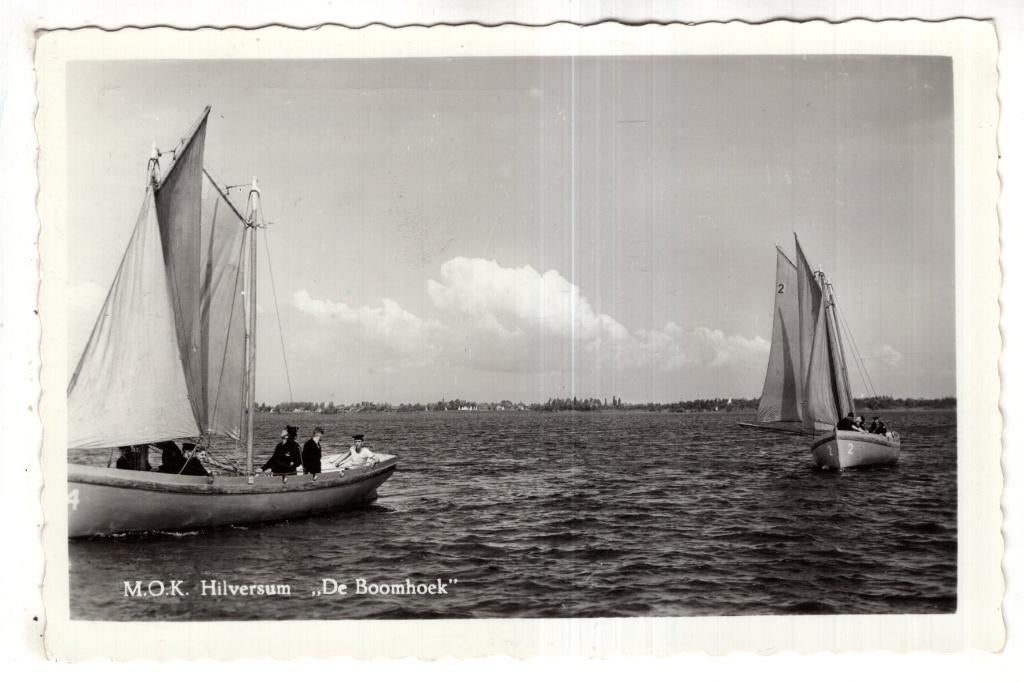 Hilversum Loosdrecht De Boomhoek MOK Militair Marine, Verzamelen, Verzenden, 1940 tot 1960, Gelopen, Noord-Holland