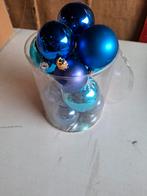 Blauwe kerstballen glas 1 euro tot max 2 eurp per afbeelding, Diversen, Ophalen of Verzenden