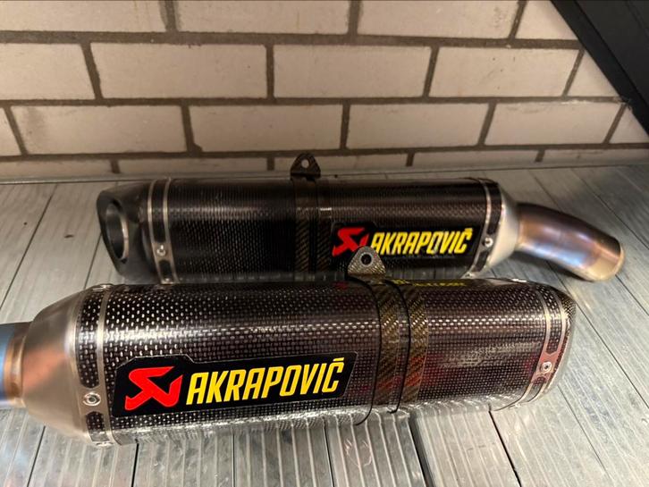 Ducati 848/1098/1198 akrapovic uitlaatdempers slip-on, Motoren, Tuning en Styling, Ophalen of Verzenden
