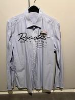 Stangata RECETTO overhemd lange mouw XL, Stangata, Blauw, Ophalen of Verzenden, Zo goed als nieuw