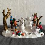 Kerstdorp - sneeuwpoppen maken, Ophalen, Zo goed als nieuw