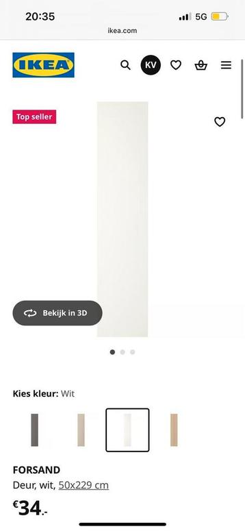 Pax kast 100cm ikea compleet zie afb - afbeelding 2