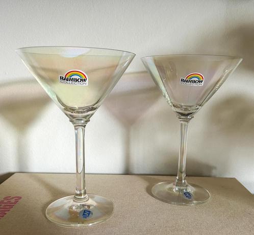 4x schott swiezel rainbow (cocktail)glazen, Verzamelen, Glas en Borrelglaasjes, Zo goed als nieuw, Overige typen, Ophalen of Verzenden